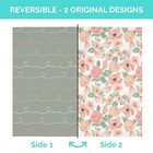 Jumpoff Jo Baby Play Mat  Foam Padded  Foldable  Large  Love Blossoms   70 x59  