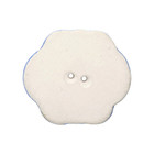 Antique French Ceramic Sewing Button By Marc Delduc  Flower 28mm Mode Collector