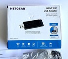 Netgear N300 Wifi Usb Adapter - Wna3100 - Complete With Cradle  Installation Cd