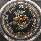 Solomon Islands  30 1975 Silver Gilt Gold Inlaid Pcgs Pr66 Cuscus Letcher Mint