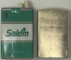 Lot Of Two Salem Zippo Lighter  escape To The Freshside  1993 Tobacco