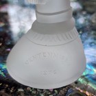 1876 Philadelphia Centennial Gillinder   Sons Souvenir Frosted Glass Vase 