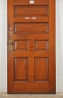 Antique Chestnut 7 Panel Entry Door 83 375 X 35 625 In 