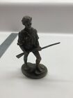 Vintage Hudson Pewter Patriot Soldier Figurine