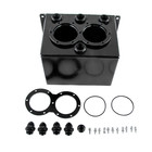 Aluminum Dual Hole Surge 3l Tank Can For Racing Twin 044 Fuel Pumps New