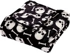 Kate Aurora Ultra Soft   Cozy Halloween Skulls Ultra Plush Accent Throw Blanket