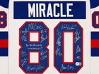 1980 Usa Miracle On Ice Signed White Jersey  do You Believe  18 Sigs Bas Witness