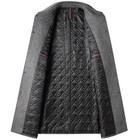 Winter Woolen Coat Men 2025 Solid Turn-down Collar Trench Coats Men