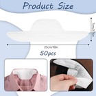 50 Pcs Sweat Pads For Collar  Disposable Collar Protectors Shirts    