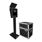 Bakod Bella Portable Photo Booth Shell With Travel Road Case