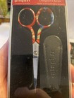 Gingher Designer Series Sophia 4  Embroidery Scissors Made In Italy Retired