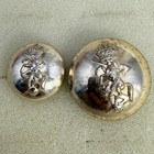 British Army Gs Buttons Lion Crown Pair 25mm 18mm Gaunt Firmin Lot 2