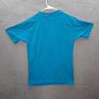 Vintage Sun Sportswear Shirt Mens Medium Blue Single Stitch Grunge 1980s 1990s