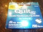 Kirkland Quit 4 2mg 410 Pieces Nicotine Gum Stop Smoking  Generic Nicorette 2 26