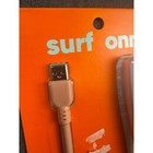 Surf Onn Led Desktop Lamp 16in Flexible Neck Usb Powered Rose Gold 3 Brightness