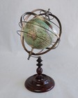 11    Authentic Models Terrestrial Armillary Sphere Nautical Globe   New   Gl030