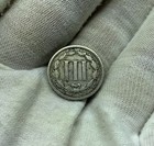 1871 Three Cent Nickel Piece 3c Ungraded Choice Early Us Type Coin F308