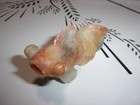 Old Chinese Koi Fish Stone Agate Jade Carving