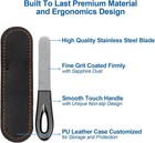 Metal Nail File  Stainless Steel Fingernail Files Double Sided Grit Nail Filer W