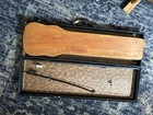 Vintage Antique Wood Ukelin W bow Original Case