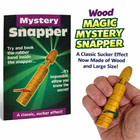 Deluxe Wooden Jumbo Snapper Mystery Toy Joke Gag Magic Trick Wood Puzzle Pocket