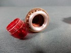 Four Unbranded High Quality Vintage Red Panel Lights Nos Panel Indicators