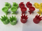 Dragon Snacks 2019 Goliath Game Replacement Parts Pieces 8 Crowns 7 Cups 8 Rings
