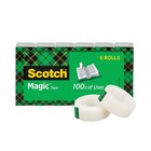 Scotch Magic Tape Refill  1  Core  0 75  X 36 Yds  Clear  6 pack