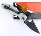 C223 Noctilucent Lock Back Pocket Folding Outdoor Edc Knife With Clip Knives New