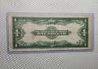 1923  1 Silver Certificate Horse Blanket Blue Seal Large Size Note Woods white