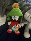 Set Of 4 Looney Tunes Stuffed Plush Toys  marvin  Bugs  Tweety  Sylvester 