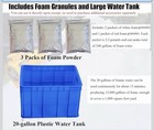 Party Foam Cannon Blaster Machine W  Tank   3 Solution Packs 1200w New