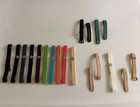 Fitbit Alta Adjustable Silicone Replacement Bands Straps Lot  Multicolor  Sz S