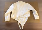 Vintage American Fencing Jacket White Cotton Size Xxl Usa Crotch Strap A1
