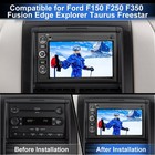 Android 13 Car Radio Compatible For Ford F150 F250 F350 Fusion Edge Explorer    