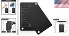 Black 2-pc Metal Crypto Wallets With Marking Pen - Secure Seed Phrase Storage