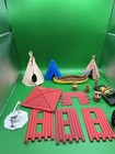 Vintage Marx Fort Apache Play Set Parts Mpc Parts Tim-mee Toys Parts   Indians