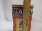 Vintage Quaker Oats Oatmeal Empty Cardboard Container 3 Lb Advertising