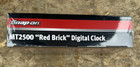 Snap-on  red Brick  Digital Clock - Mt2500 - Ssx25p106 - Brand New