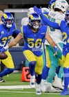 Christian Rozeboom Authentic 2021 La Rams Game Issued Jersey Superbowl Lvi Patch