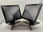 Lot Of 2 Elo Et1517l 15in Touchscreen Pos Monitor E344758 W  Stand
