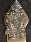 Judd Figural Brass Letter Clip  the Scholar  5259 Antique