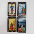 Sugeya Tarot Deck Set Beginner Rider Waite Cards Crystals Altar Cloth Pendulum