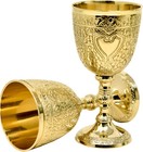 Pure Brass Goblet King s Cup Chalice Vintage Roman Aurthur Wine Medieval Gift
