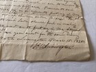 Antique Document Signed Henry W Livingston New York Ny Of Columbia County 1835