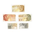 Set Of 5 Diff  Lithuania 1989 Trial Notes Used Locally