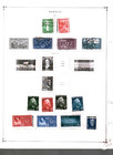 Collection  Norway Part B Scott Album Page  1937 1977  Cat  270  Mint   Used