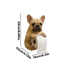 Dog Toilet Paper Holder Tissue Roll Dispenser 3d Printed Animal Shaped Roll  