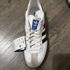 Adidas Samba Og J White Black Gum Kids Sneakers Ie3675