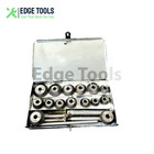 New Engine Valve Seat High Carbon Steel Face Hcs Cutter 15 Pc Set Edge Tools Usa